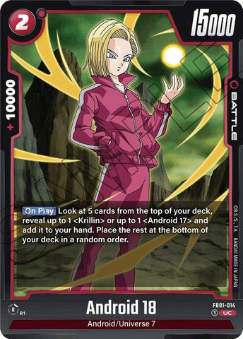 Android 18 [014] (FB01-014)(UC)