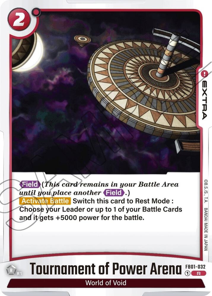 Tournament of Power Arena [Foil] (FB01-032)(R)