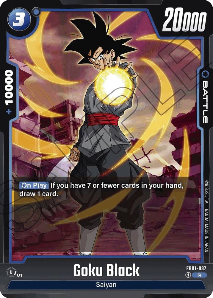 Goku Black [037] [Foil] (FB01-037)(R)