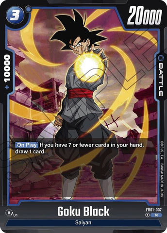 Goku Black [037] [Foil] (FB01-037)(R)