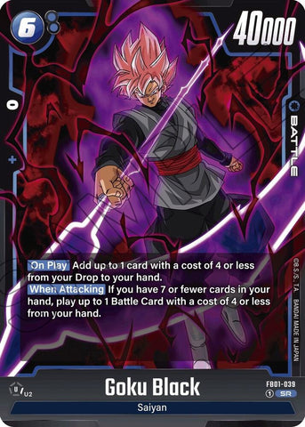 Goku Black [039] [Foil] (FB01-039)(SR)