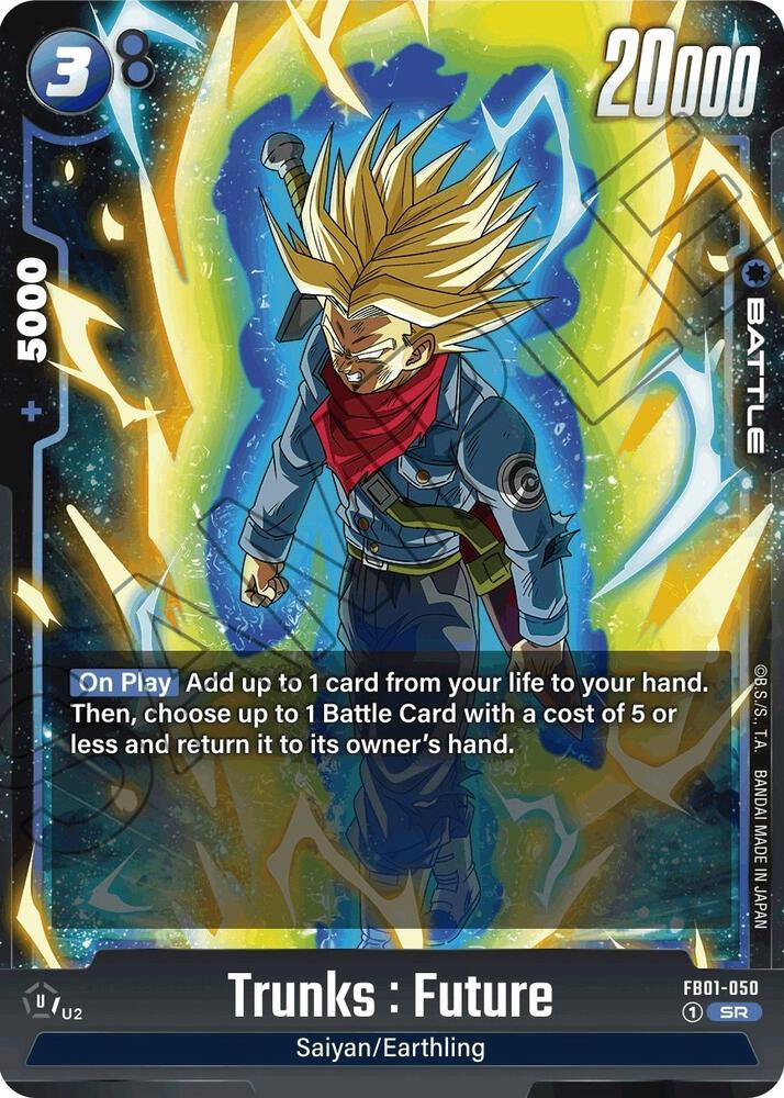 Trunks : Future [050] [Foil] (FB01-050)(SR)
