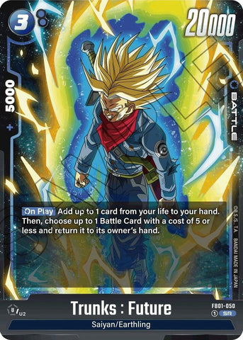 Trunks : Future [050] [Foil] (FB01-050)(SR)