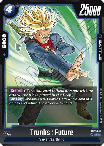 Trunks : Future [051] [Foil] (FB01-051)(R)
