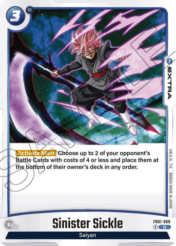Sinister Sickle [Foil] (FB01-068)(R)
