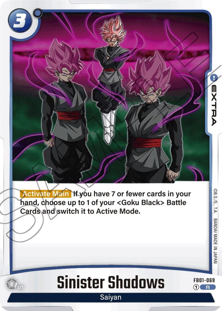 Sinister Shadows [Foil] (FB01-069)(R)