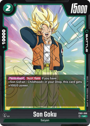 Son Goku [086] (FB01-086)(UC)