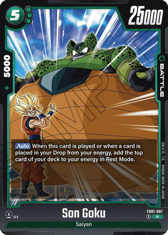 Son Goku [087] [Foil] (FB01-087)(R)