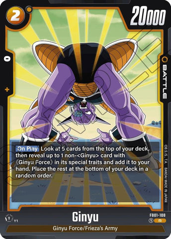 Ginyu [108] [Foil] (FB01-108)(R)