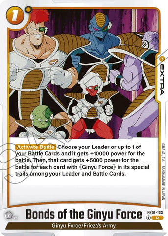 Bonds of the Ginyu Force [Foil] (FB01-133)(R)