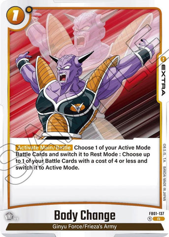 Body Change [Foil] (FB01-137)(R)