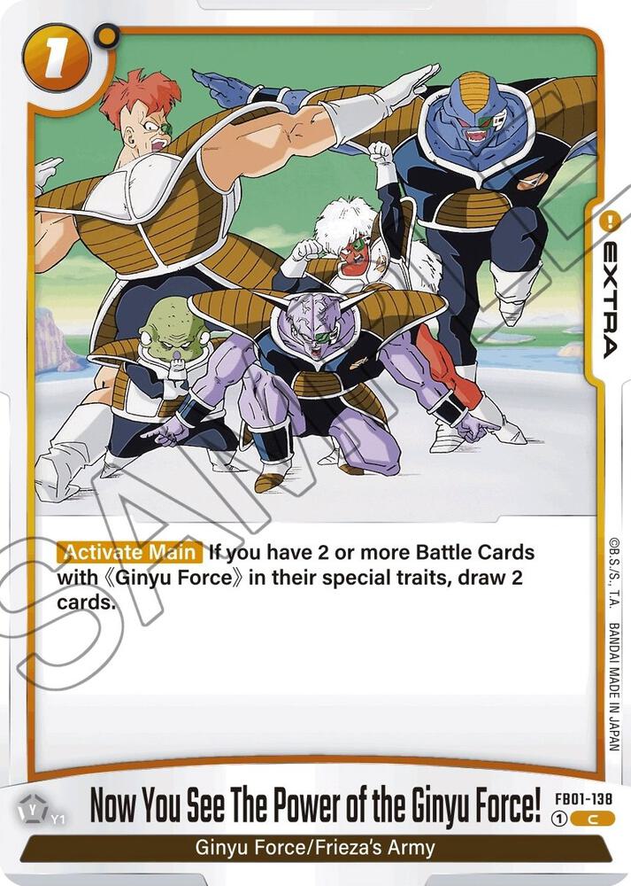 Now You See The Power of the Ginyu Force! (FB01-138)(C)