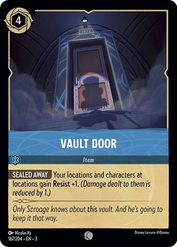 Vault Door - Cold Foil (Into the Inklands)(3-167/204)(C)