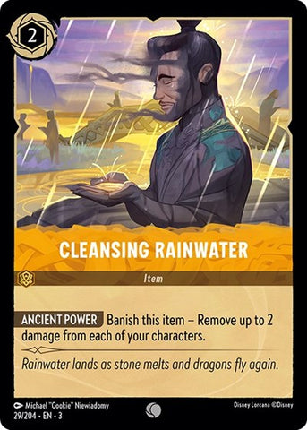 Cleansing Rainwater - Cold Foil (Into the Inklands)(3-029/204)(C)