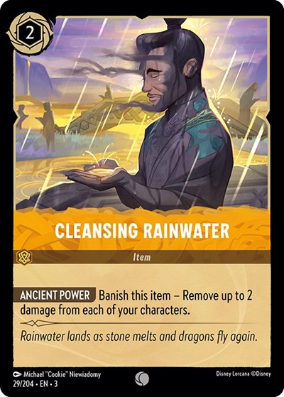 Cleansing Rainwater (Into the Inklands)(3-029/204)(C)
