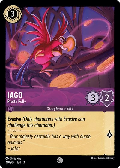Iago - Pretty Polly (Into the Inklands)(3-040/204)(C)