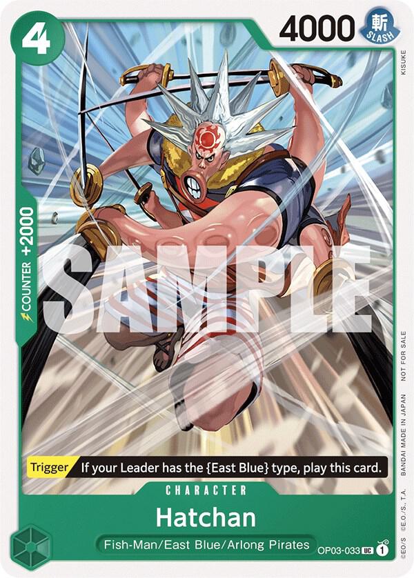 Hatchan [Tournament Pack Vol. 6] (One Piece Promotion Cards)(OP03-033)(UC)