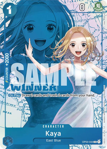 Kaya [Winner Pack Vol. 6] [Foil] (One Piece Promotion Cards)(OP03-044)(R)