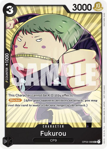 Fukurou [Tournament Pack Vol. 6] (One Piece Promotion Cards)(OP03-088)(UC)