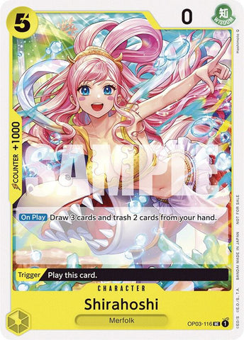 Shirahoshi [Tournament Pack Vol. 6] (One Piece Promotion Cards)(OP03-116)(UC)