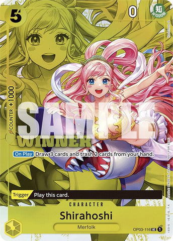 Shirahoshi [Winner Pack Vol. 6] [Foil] (One Piece Promotion Cards)(OP03-116)(UC)