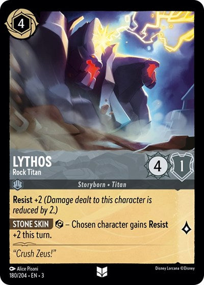 Lythos - Rock Titan - Cold Foil (Into the Inklands)(3-180/204)(U)