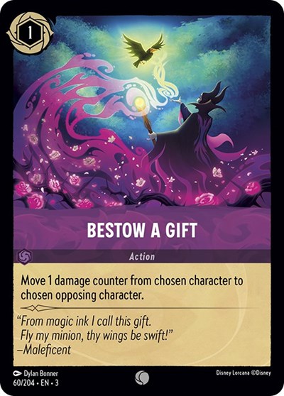 Bestow a Gift - Cold Foil (Into the Inklands)(3-060/204)(C)
