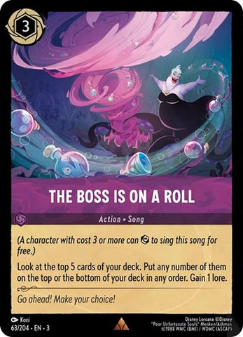 The Boss is on a Roll (Into the Inklands)(3-063/204)(R)