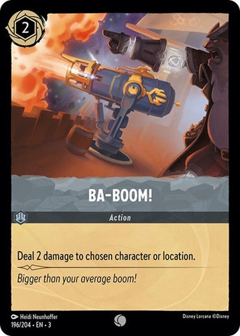 Ba-Boom! - Cold Foil (Into the Inklands)(3-196/204)(C)