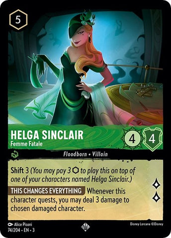 Helga Sinclair - Femme Fatale (Into the Inklands)(3-074/204)(SR)