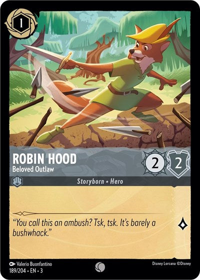 Robin Hood - Beloved Outlaw (Into the Inklands)(3-189/204)(C)