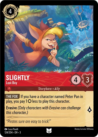 Slightly - Lost Boy (Into the Inklands)(3-124/204)(U)