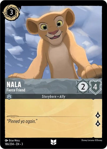 Nala - Fierce Friend (Into the Inklands)(3-186/204)(U)