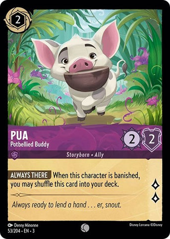 Pua - Potbellied Buddy - Cold Foil (Into the Inklands)(3-053/204)(C)