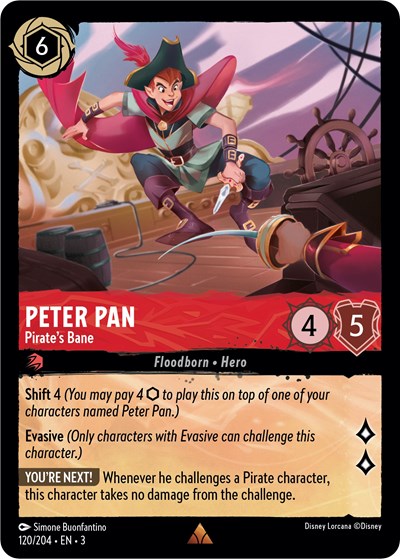 Peter Pan - Pirate's Bane (Into the Inklands)(3-120/204)(R)