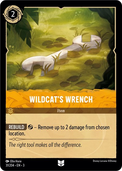 Wildcat's Wrench - Cold Foil (Into the Inklands)(3-031/204)(U)