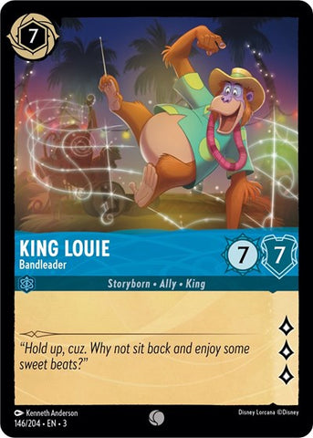 King Louie - Bandleader - Cold Foil (Into the Inklands)(3-146/204)(C)