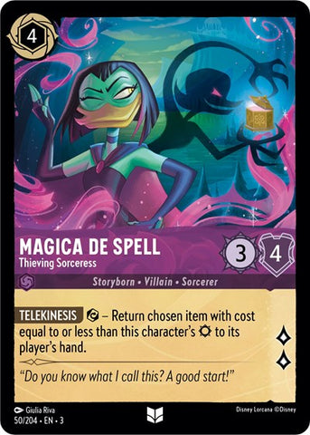 Magica De Spell - Thieving Sorceress - Cold Foil (Into the Inklands)(3-050/204)(U)