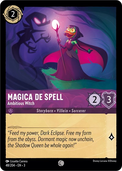 Magica De Spell - Ambitious Witch (Into the Inklands)(3-048/204)(C)
