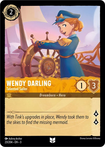 Wendy Darling - Talented Sailor (Into the Inklands)(3-023/204)(U)