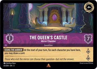 The Queen's Castle - Mirror Chamber - Cold Foil (Into the Inklands)(3-067/204)(R)