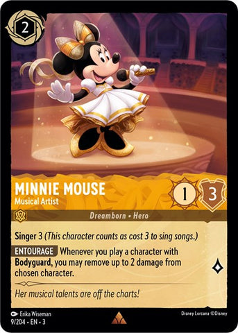 Minnie Mouse - Musical Artist (Into the Inklands)(3-009/204)(R)