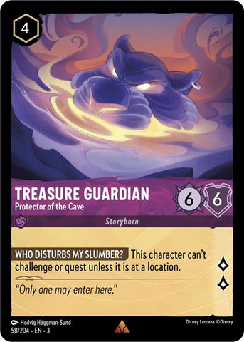 Treasure Guardian - Protector of the Cave (Into the Inklands)(3-058/204)(R)