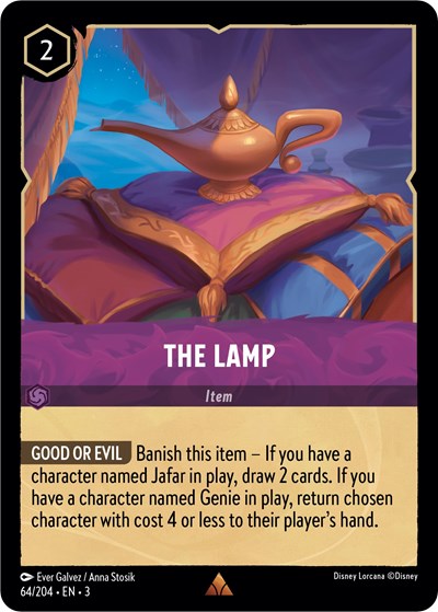 The Lamp - Cold Foil (Into the Inklands)(3-064/204)(R)