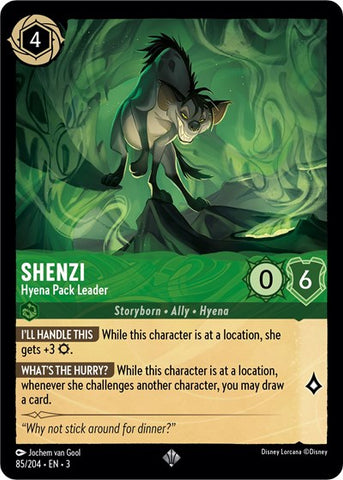 Shenzi - Hyena Pack Leader - Cold Foil (Into the Inklands)(3-085/204)(SR)