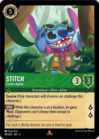Stitch - Covert Agent (Into the Inklands)(3-089/204)(R)