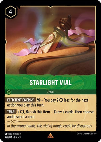 Starlight Vial - Cold Foil (Into the Inklands)(3-099/204)(R)