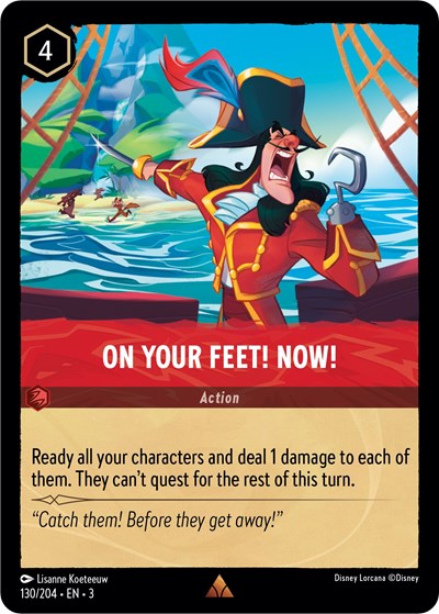 On Your Feet! Now! - Cold Foil (Into the Inklands)(3-130/204)(R)