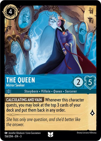 The Queen - Mirror Seeker (Into the Inklands)(3-156/204)(U)