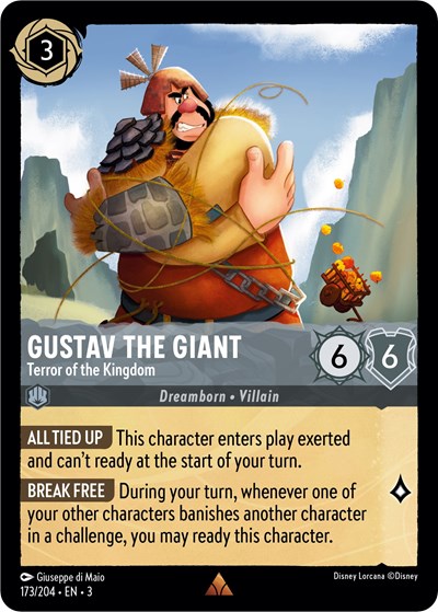 Gustav the Giant - Terror of the Kingdom (Into the Inklands)(3-173/204)(R)